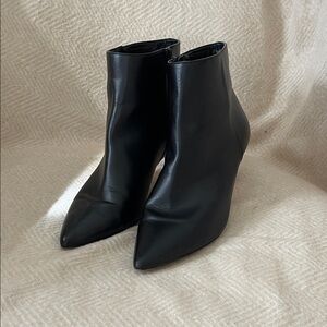 Banana Republic Sleek Black Ankle Booties